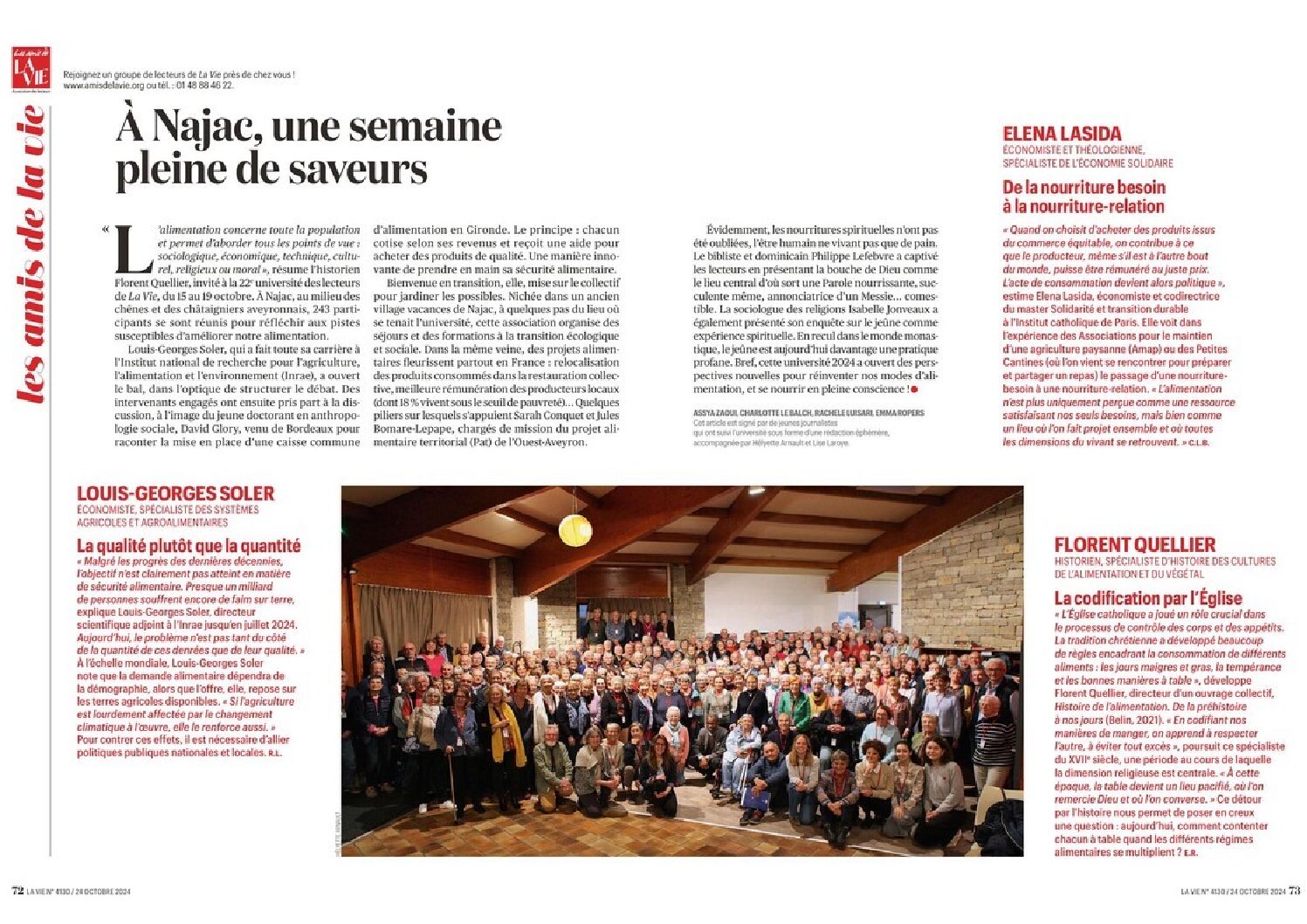 article témoignage